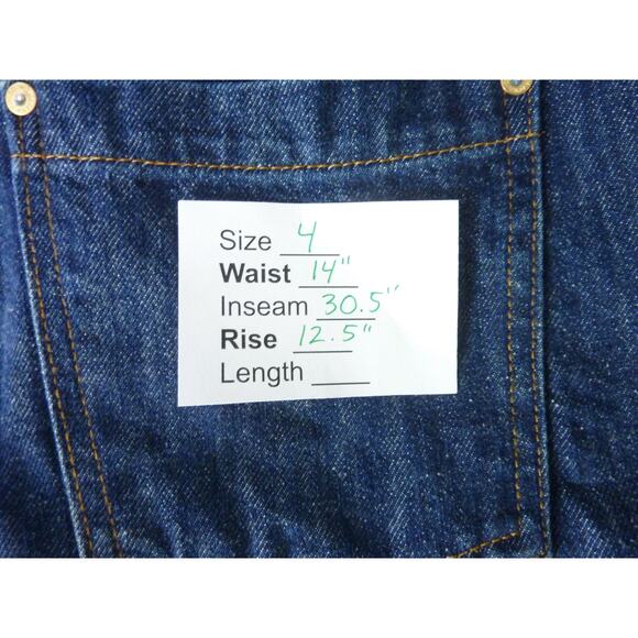 Zara Strait Leg Baggy Boot Cut Jeans Size 4 - Picture 6 of 6